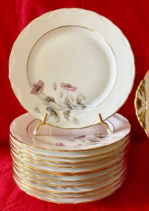 Massé & Surget (M&S), Limoges - Dessertservies (13) -, Antiek en Kunst, Antiek | Meubels | Tafels