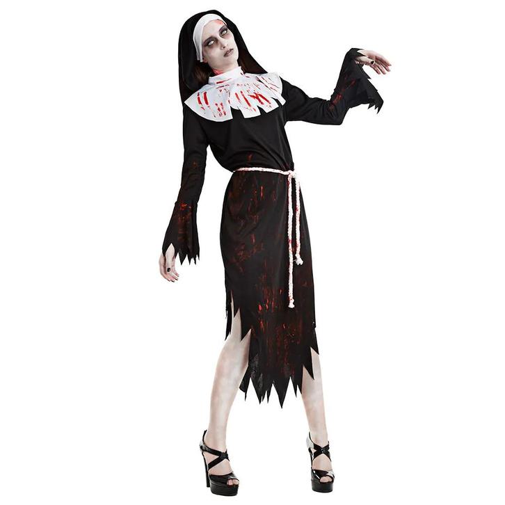 Halloween Kostuum Dames Non, Hobby en Vrije tijd, Feestartikelen, Nieuw, Verzenden