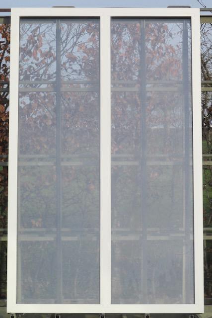 aluminium raam , chassis , venster , kozijn 146 x 235 wit, Doe-het-zelf en Bouw, Raamkozijnen en Schuifdeuren, Inclusief glas