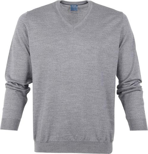 Olymp Trui Merino Grijs maat Maat 52/54 (L) Heren, Kleding | Heren, Truien en Vesten, Grijs, Nieuw, Maat 52/54 (L), Verzenden