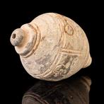 Byzantijns Aardewerk Griekse Vuur handgranaat (Zonder