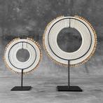 Decoratief ornament (2) - NO RESERVE PRICE - Pair of White