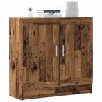 vidaXL Boekenkast 82,5x30,5x80 cm bewerkt hout oud, Huis en Inrichting, Kasten | Boekenkasten, Verzenden, Nieuw