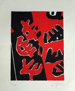 Giuseppe Capogrossi (1900-1972) - Senza titolo (Rosso e, Antiek en Kunst