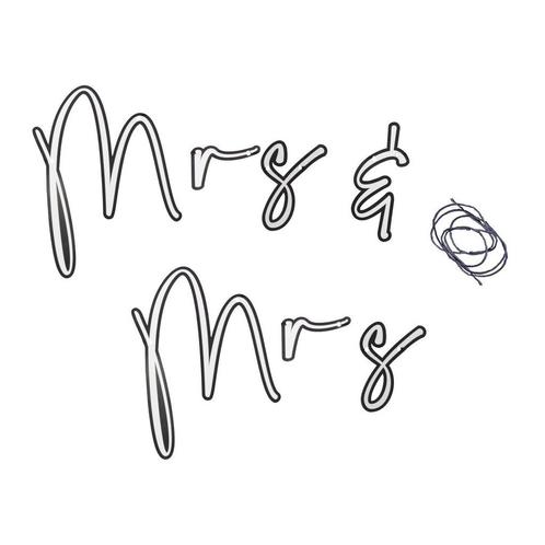 Slinger Mr& Mrs 2m, Hobby & Loisirs créatifs, Articles de fête, Envoi