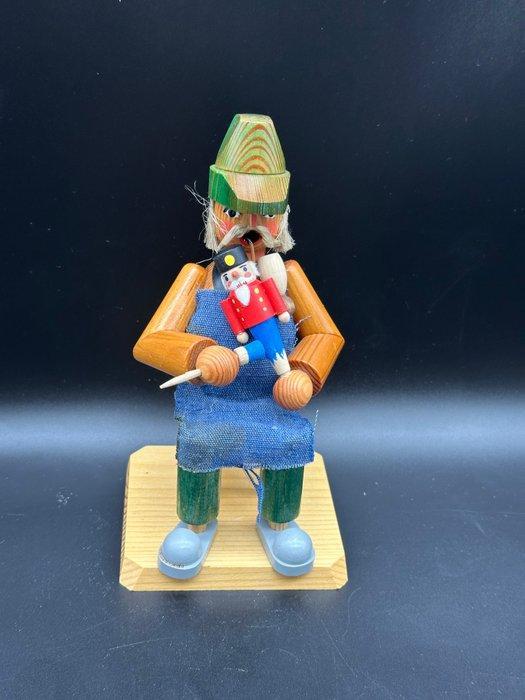Christian Ulbricht - Kerstbeeldje (3) - Hout - Räuchermann, Diversen, Kerst