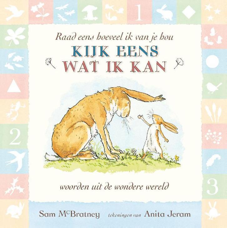 Kijk eens wat ik kan / Raad eens hoeveel ik van je hou, Boeken, Kinderboeken | Baby's en Peuters, Gelezen, Verzenden