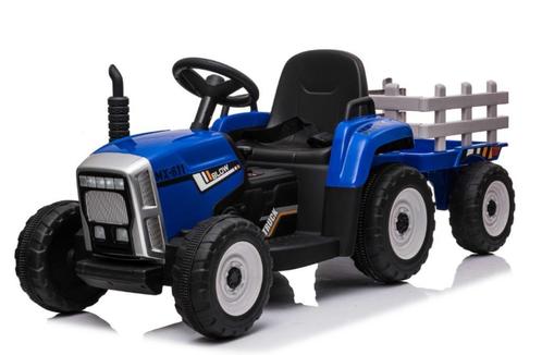 Kindertractor met aanhanger, 12V accutractor, met RC, NIEUW!, Enfants & Bébés, Jouets | Extérieur | Véhicules à batterie, Envoi