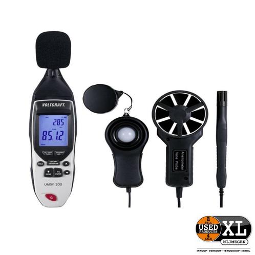 VOLTCRAFT UM5/1 200 Temperatuuradapter -200 - 1372 °C Sen.., Doe-het-zelf en Bouw, Meetapparatuur, Nieuw, Ophalen of Verzenden