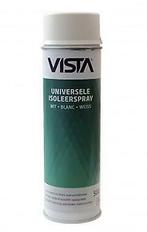 Vista Isoleerspray 500ml wit - NIEUWSTE VERPAKKING VI500, Doe-het-zelf en Bouw, Verf, Beits en Lak, Verzenden, Nieuw