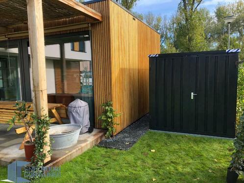 Cabane en rondins métalliques! Démontable et sans entretien!, Jardin & Terrasse, Abris de jardin, Enlèvement