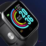 D20 Pro Smartwatch Siliconen Bandje Health Monitor /, Handtassen en Accessoires, Nieuw, Verzenden