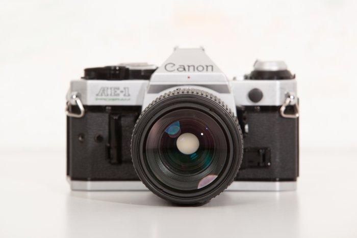 Canon AE-1 Program + FD 3.5-4.5/35-105mm | Single lens, Audio, Tv en Foto, Fotocamera's Analoog