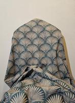 Tissu Art Dèco Style Coco Chanel 2ème édition, bleu