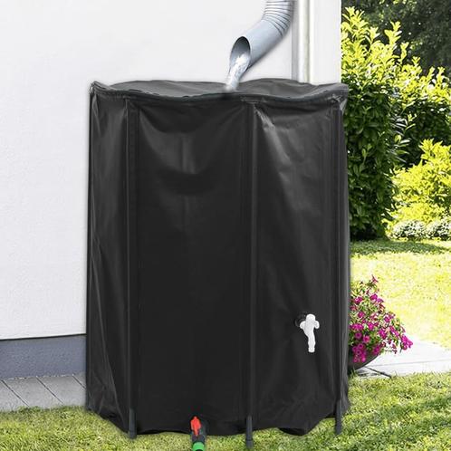vidaXL Watertank met kraan opvouwbaar 750 L PVC, Tuin en Terras, Overige Tuin en Terras, Nieuw, Verzenden