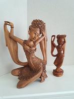 Twee Balinese danseressen - Beeld - Indonesië (Zonder, Antiek en Kunst