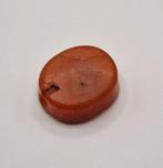 Oud Tibetaans / Nepalese Rode Agaat Rituele Kralen Talisman