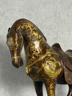 Groot Tang-Stijl Paard - Bronze - Chine (Sans prix de, Antiek en Kunst
