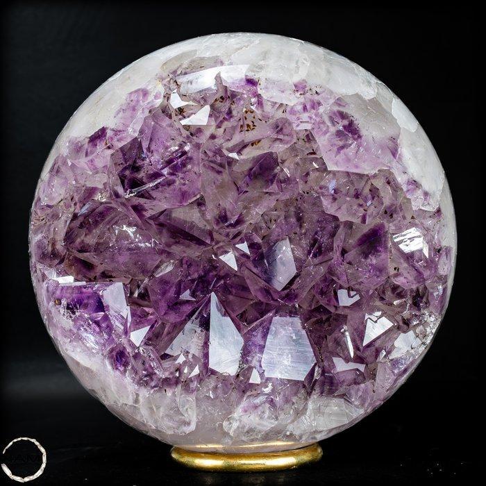 Natuurlijke amethist Kugel - van de hoogste kwaliteit,, Verzamelen, Mineralen en Fossielen