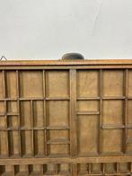 Wandbord - Gietijzer - antieke letterbak