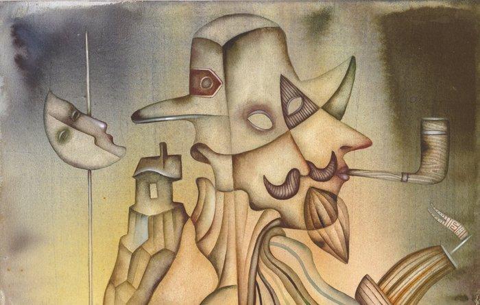 Eugene Ivanov - Die Räuber, Antiquités & Art, Art | Peinture | Moderne