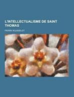 L Intellectualisme de Saint Thomas, Nieuw, Nederlands, Verzenden