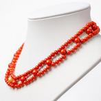 Zonder minimumprijs - Halsketting Zilver Koraal - Koraal, Nieuw