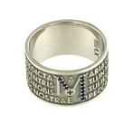 Zonder minimumprijs - Tuum - Ring Zilver - Blauwe saffieren, Nieuw