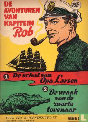 Kapitein Rob - De schat van Opa Larsen + De wraak van de..., Boeken, Stripverhalen, Zo goed als nieuw, Eén stripboek, Verzenden