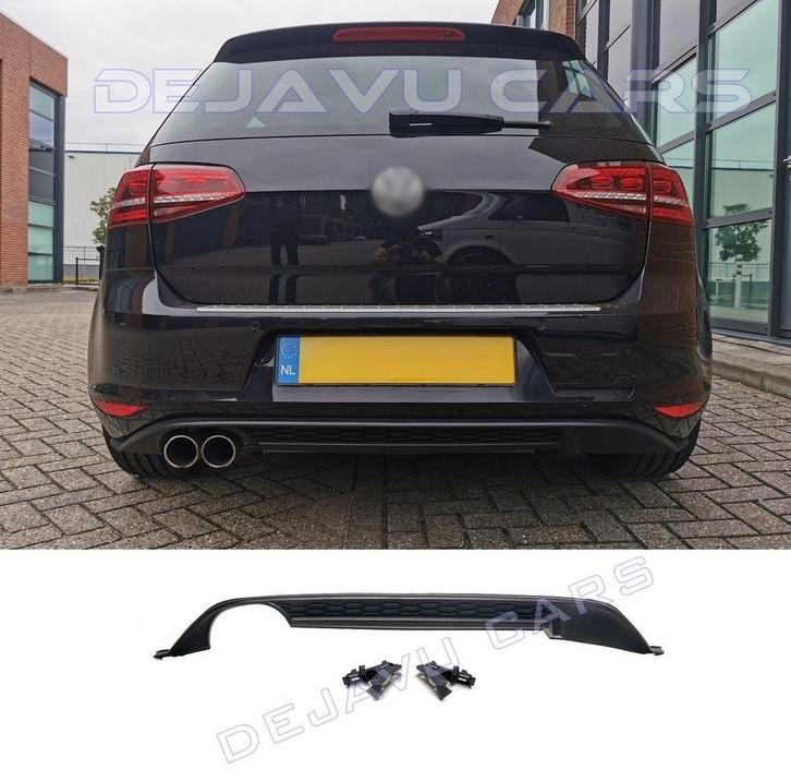 Facelift GTD Look Diffuser voor VW Golf 7 / GTE / GTD, Auto diversen, Tuning en Styling, Ophalen of Verzenden