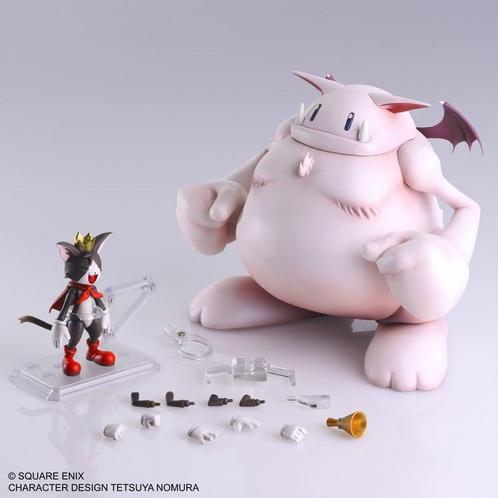 Final Fantasy VII Bring Arts Action Figure Set Cait Sith & F, Collections, Cinéma & Télévision, Enlèvement ou Envoi