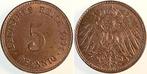 Duitsland 5 Pfennig Probe 1891a Kupfer! Herrlich praegefr..., Postzegels en Munten, België, Verzenden