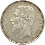 België. Leopold II (1865-1909). 1 Franc 1881 FR - Low