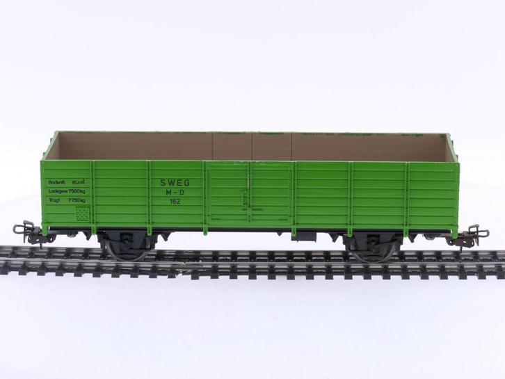 Schaal 0e Märklin 4451 hogebordwagen van de SWEG #5870, Hobby en Vrije tijd, Modeltreinen | Overige schalen, Wisselstroom, Analoog