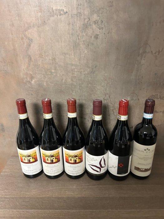 2013 , 2015, 2019 Trediberri Barolo & Braida Bricco della, Verzamelen, Wijnen