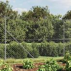 vidaXL Gaashek met flens 1,4x10 m zilverkleurig, Tuin en Terras, Verzenden, Nieuw