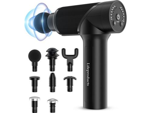 Lifeproducts Massage Gun PRO - Massage Pistool - Massage, Huis en Inrichting, Woonaccessoires | Overige, Nieuw, Verzenden