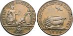 Brons medaille 1754 Metz Stadt:, Verzenden