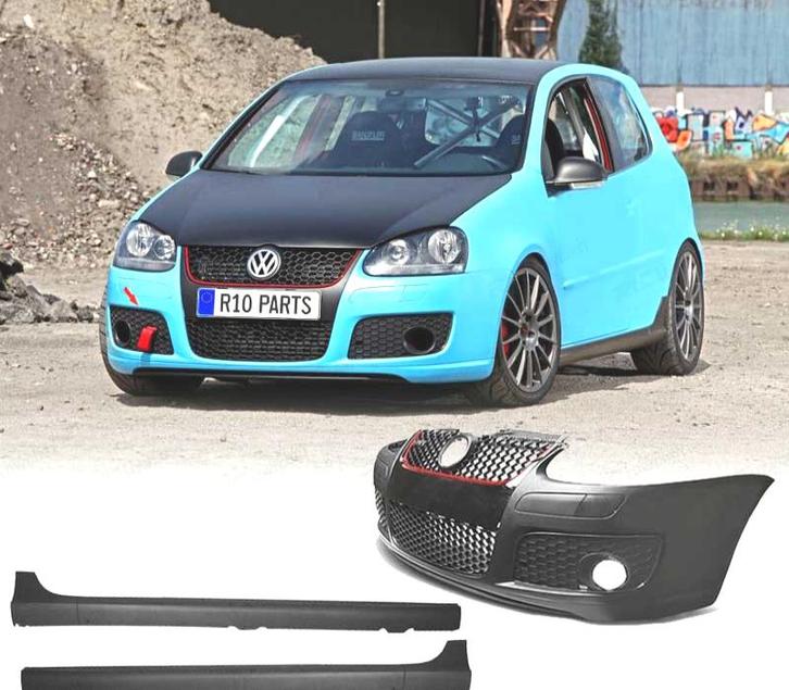 KIT CARROSSERIE VOLKSWAGEN VW GOLF V 5 LOOK GTI PARE CHOCS +, Autos : Pièces & Accessoires, Carrosserie & Tôlerie, Envoi