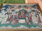 Chinese antieke boeddhistische schilderijen 20e eeuw, Antiquités & Art, Antiquités | Autres Antiquités