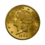$20 gouden munt Double Eagle (Coronet Head)