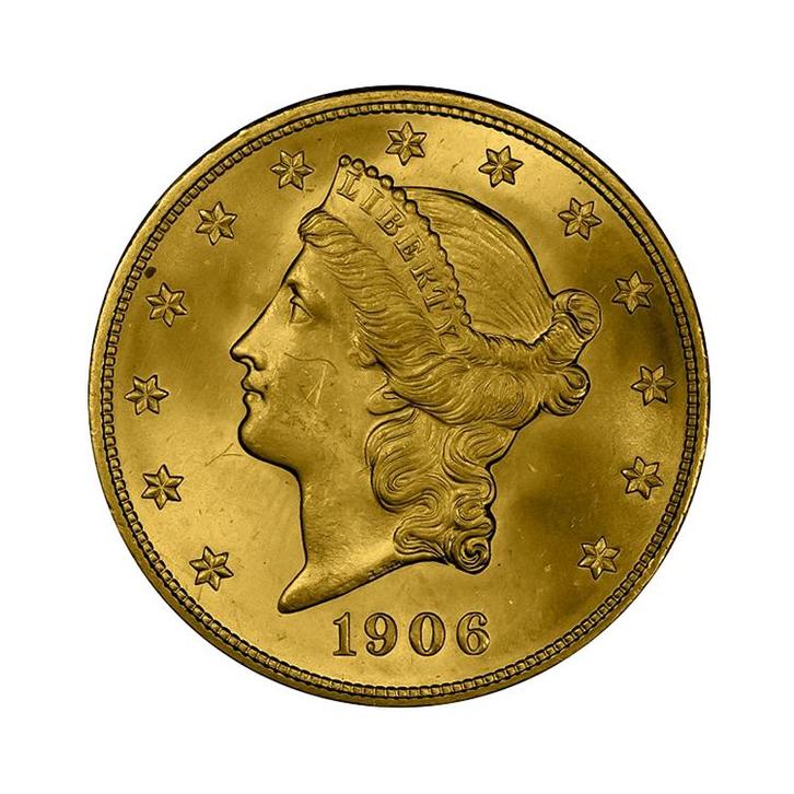 $20 gouden munt Double Eagle (Coronet Head), Postzegels en Munten, Edelmetalen en Baren
