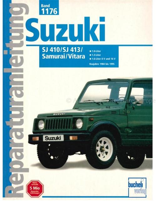 1984-1995 SUZUKI SJ410 | SJ413 | SAMURAI | VITARA VRAAGBAAK, Auto diversen, Handleidingen en Instructieboekjes