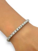 Armband - 18 karaat Geel goud, Vintage witte 18K gouden en, Handtassen en Accessoires, Armbanden, Nieuw