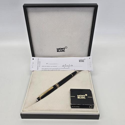 Montblanc Meisterstuck Vulpen 18K Goud 4810 Incl. Doosje..., Antiek en Kunst, Antiek | Overige Antiek, Ophalen of Verzenden