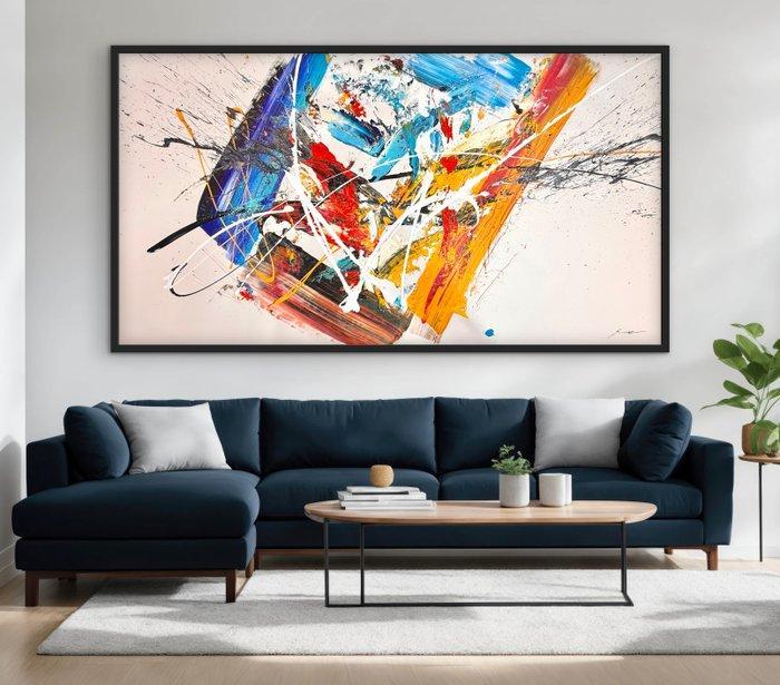 Michele Socionovo - XXL. Alla mia finestra non guardo il, Antiek en Kunst, Kunst | Schilderijen | Modern