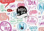 Letterfun schetsboek 9789045322667, Verzenden, Gelezen