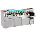 Bar-/Cocktailstation (Gekoeld) | PRO LINE | 280L | 3 Deuren, Verzenden, Nieuw in verpakking