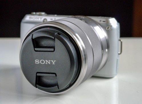 Sony NEX-C3 + Sony E 3.5-5.6 18-55mm OSS zoomlens; Appareil, Audio, Tv en Foto, Fotocamera's Digitaal