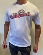 ellesse T-Shirt Logo Glitter (Parelmoer Wit), Vêtements | Hommes, T-shirts, Verzenden